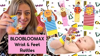 BLOOBLOOMAX Wrist & Feet Rattles