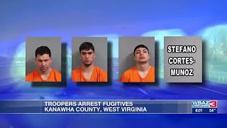 Troopers arrest fugitives in Kanawha County
