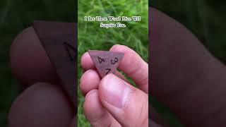 I Bet These Wood Dice Will Surprise You.#dnd #dnddice# #wooden #dungeonmaster #woodendice