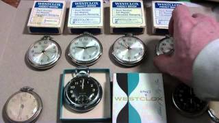 Dollar pocket watches, Westclox Pocket Ben, Ingraham Rex