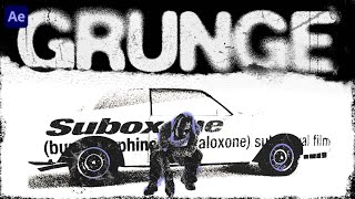 Xerox Grunges in After Effects (+FREE Presets)