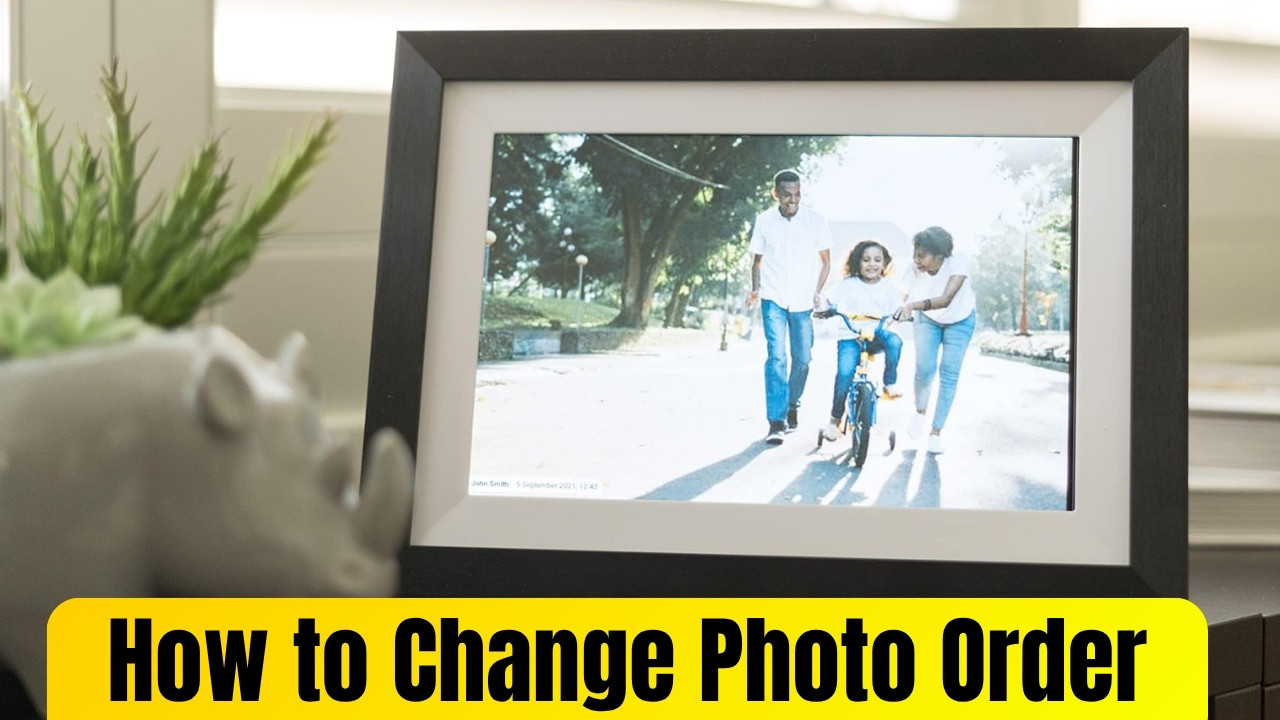 How To Change Photo Order on Frameo Digital Picture Frame 2026 - YouTube