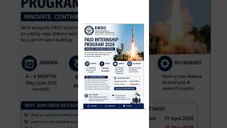 #internship#drdo