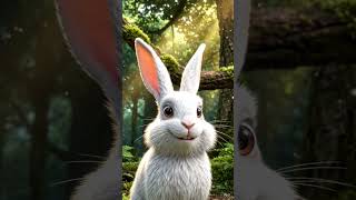the cute rabbit and crow.. 🩷