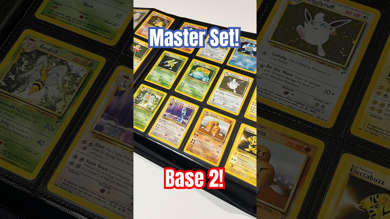 Are YOU Collecting a Master Set? Pokémon’s 2000 Base Set 2 🥳 
