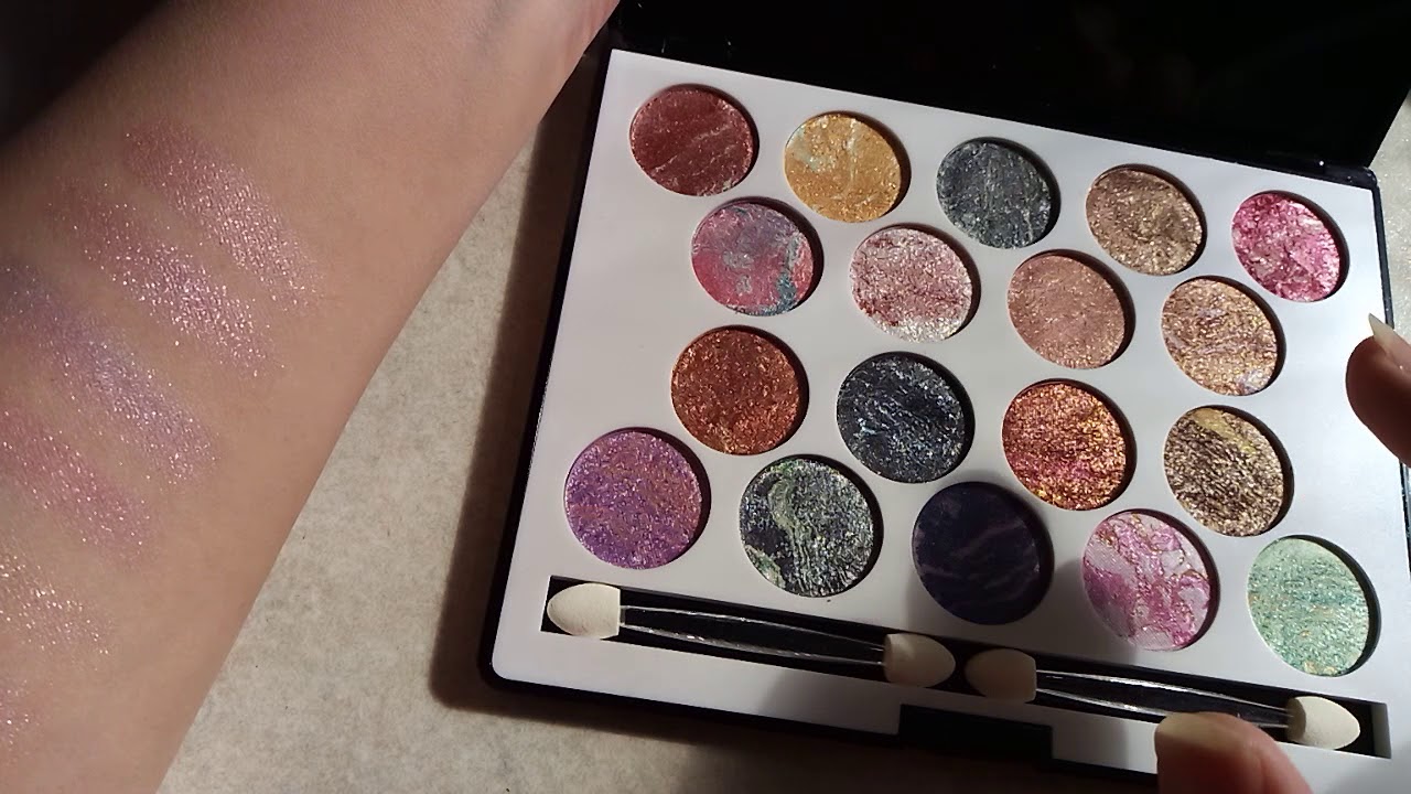 Rivaj UK Eyeshadow Palette Review YouTube