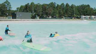 Learn To Surf at URBNSURF Beginner Lesson