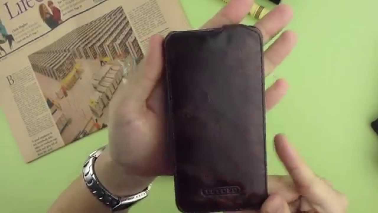 My new Blackberry Z10 leather case review