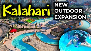 NEW KALAHARI OUTDOOR EXPANSION JULY 2023 | Kalahari Resort and Waterpark in Round Rock Texas