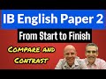IB English Paper 2 Comparative Analysis Quiz