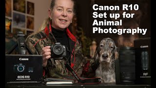 How to set up Canon R10 for Animal photography