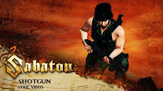 Sabaton - Shotgun (Official Lyric Video)