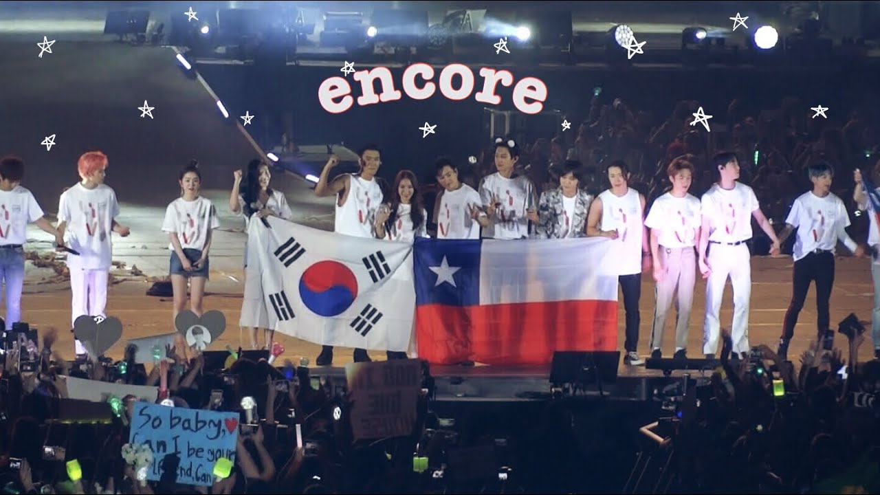 190119 SMTOWN in Santiago Chile - ENDING