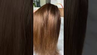 Custom-made women's head covering, smooth and tangle-free. #menshair#hairsystem#hairreplacement