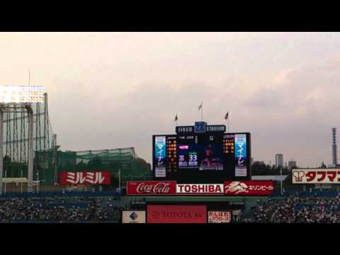 2012/5/30 東京ヤクルト対北海道日本ハム スターティングラインアップ