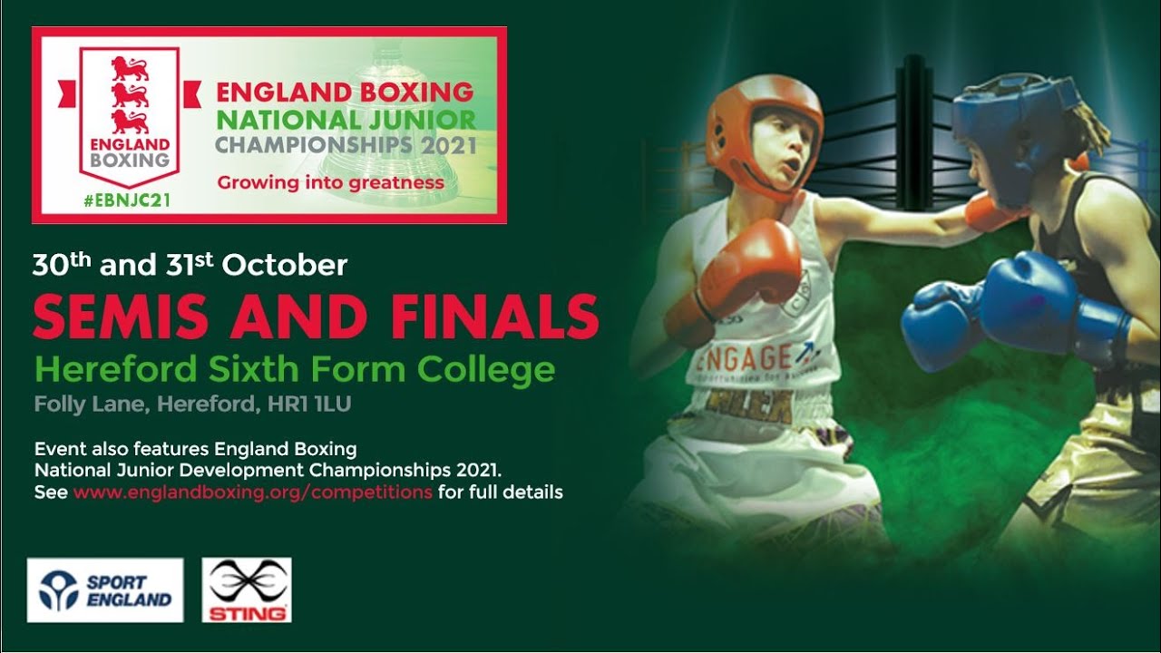 Day 1 Ring A - England Boxing National Junior Championships & Junior Development Championships 2021