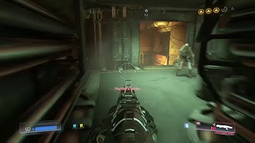 DOOM(2016) DoomGuy stuck in the wall