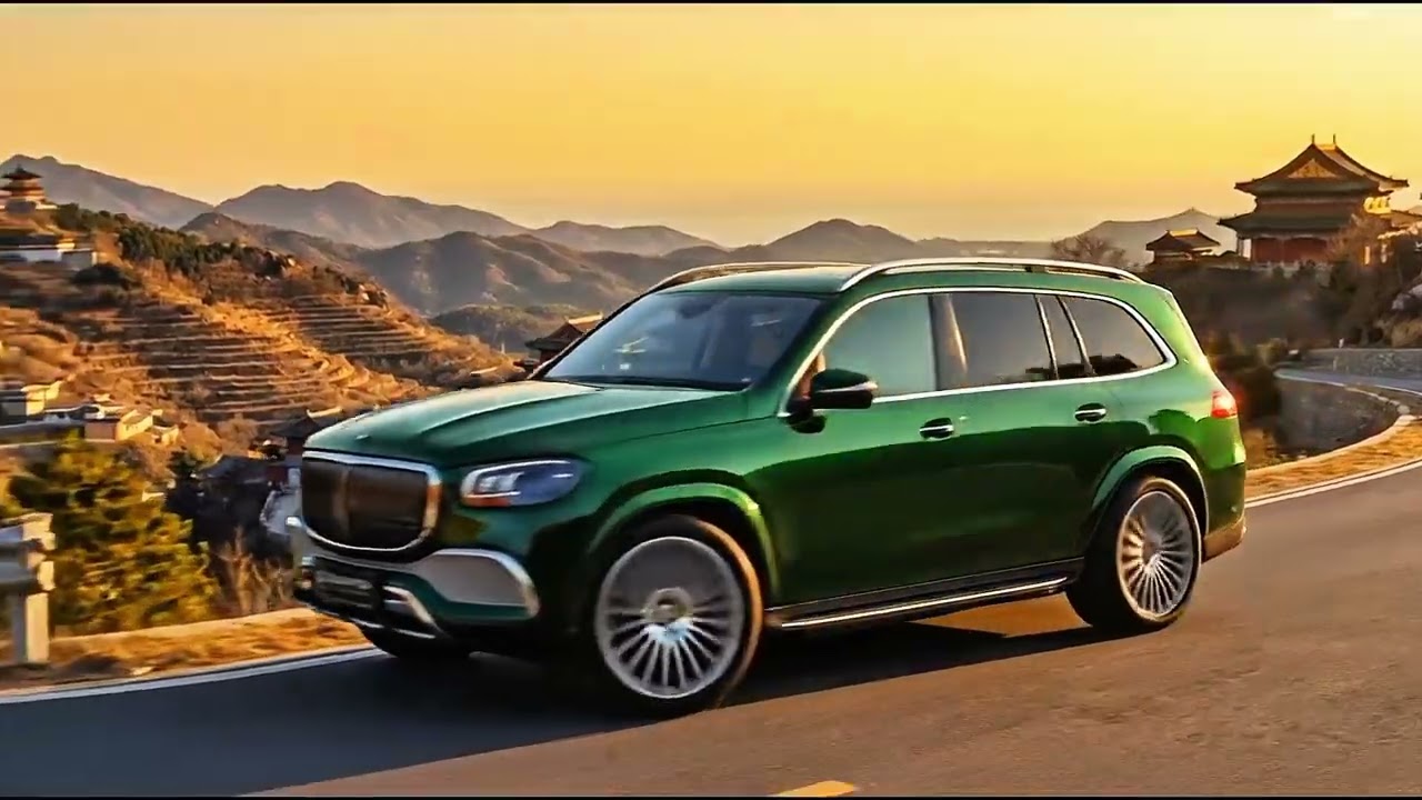 Exploring the Mercedes Benz GLS 600 in  Beijing 🇨🇳