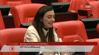 Nurhayat Altaca Kayişoğlu - 42. Birleşim 28/4