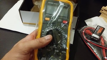HYELEC  Multifunctional Digital Multimeter unboxing GEARBEST.COM