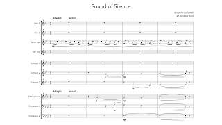 The Sound of Silence arranged by Andrew Reid