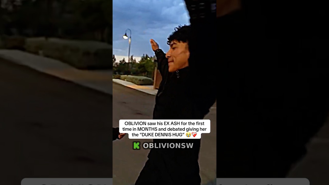 Oblivion tries giving his EX the DUKE DENNIS HUG… 😭