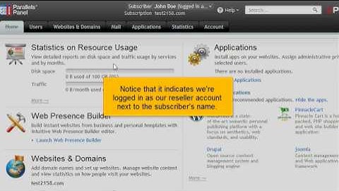 Accessing a subscriber