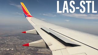 Full Flight #125 - Southwest Airlines - Boeing 737-700 - Las Vegas (LAS) to St. Louis (STL)