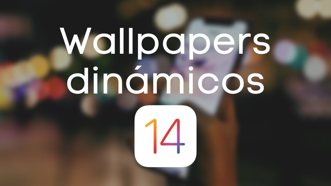 CÓMO PONER WALLPAPER DINÁMICOS EN iOS 14.3+ YouTube