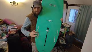 Takayama Scorpion 2 - 5'10 Surfboard First Look - Mini Longboard!