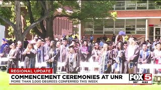 Commencement ceremonies at UNR