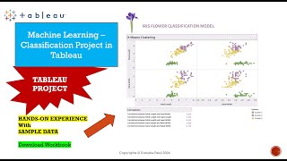 Machine Learning Problem - Classification Project in Tableau | IRIS Flower Classification Model screenshot 2