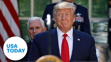 President Trump participates in the establishment of the U.S. Space Command | USA TODAY