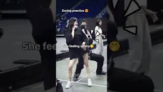 Lisa feeling so shy with the male dancer🤭 But she looks so cute😍💖#blackpink #lisa #shorts Wealth