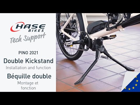 Double Kickstand - Installation & function(french subtitles) | PINO 2021 | Tech Support | HASE BIKES