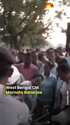 West Bengal CM Mamata Banerjee Rides Motorcycle During Her Rally 