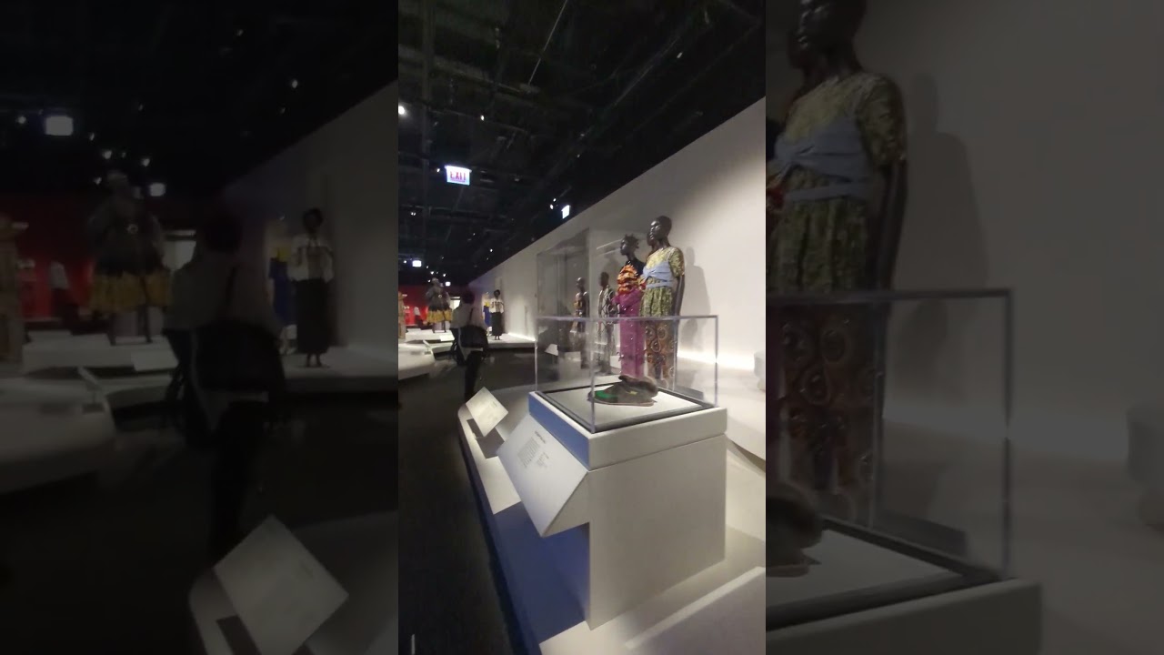 Where heritage meets haute couture.African fashion exhibit at the Field museum, Chicago.