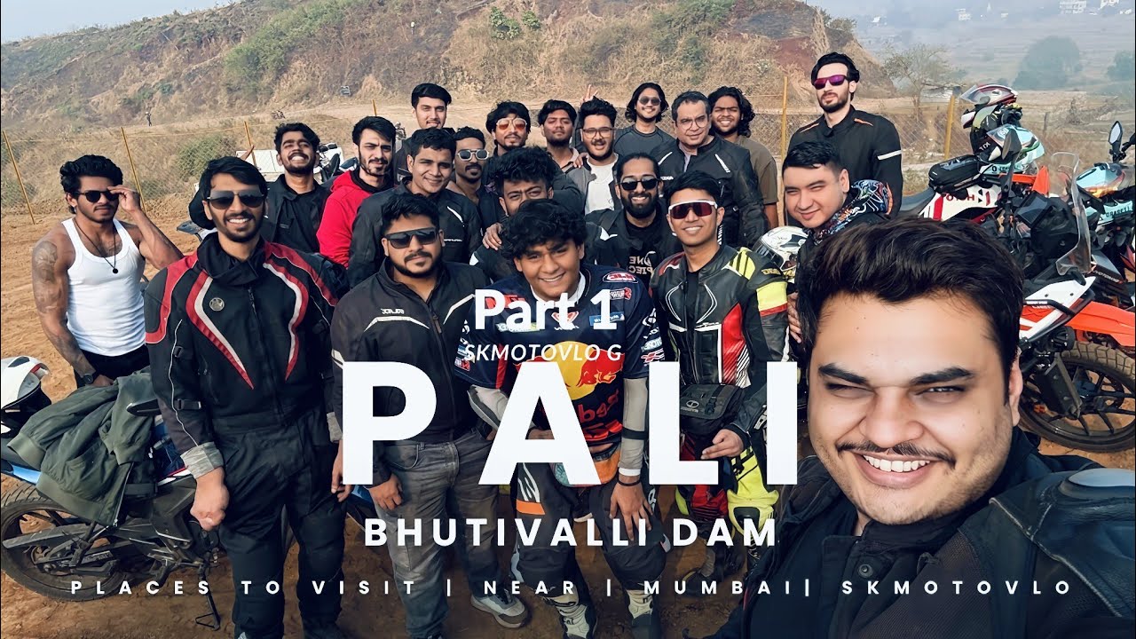 Mumbai to Pali Bhutivali Dam | Scenic Road Ride | SK Motovlog ||  Destination Decide Frndship 💪🫂