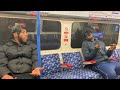 Different types of people you see on the London Underground/overground trains.