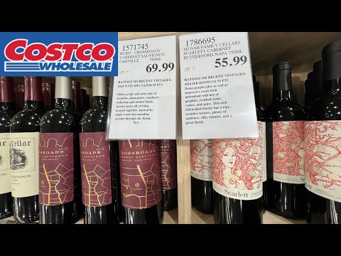 120 WINE PRICES FROM COSTCO -2024 JANUARY