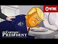 'Cartoon Trump's Tax Return Puking & Cartoon Biden News' Ep. 201 Cold Open | Our Cartoon President