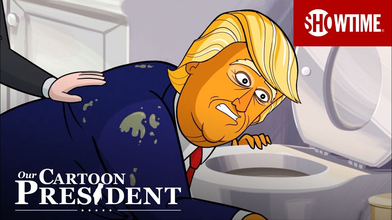 'Cartoon Trump's Tax Return Puking & Cartoon Biden News' Ep. 201 Cold Open | Our 