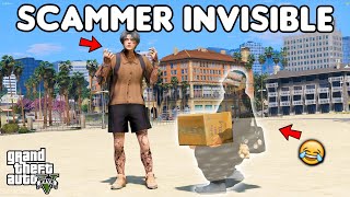 SCAMMER INVISIBLE - GTA 5 ROLEPLAY