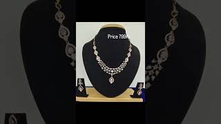 AD Stone necklace opening offer 🫴 Going On price 799$ website: yuvathy.com whatsapp:9500084536