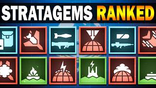 I Analyzed and Ranked ALL 90+ Stratagems in Helldivers 2