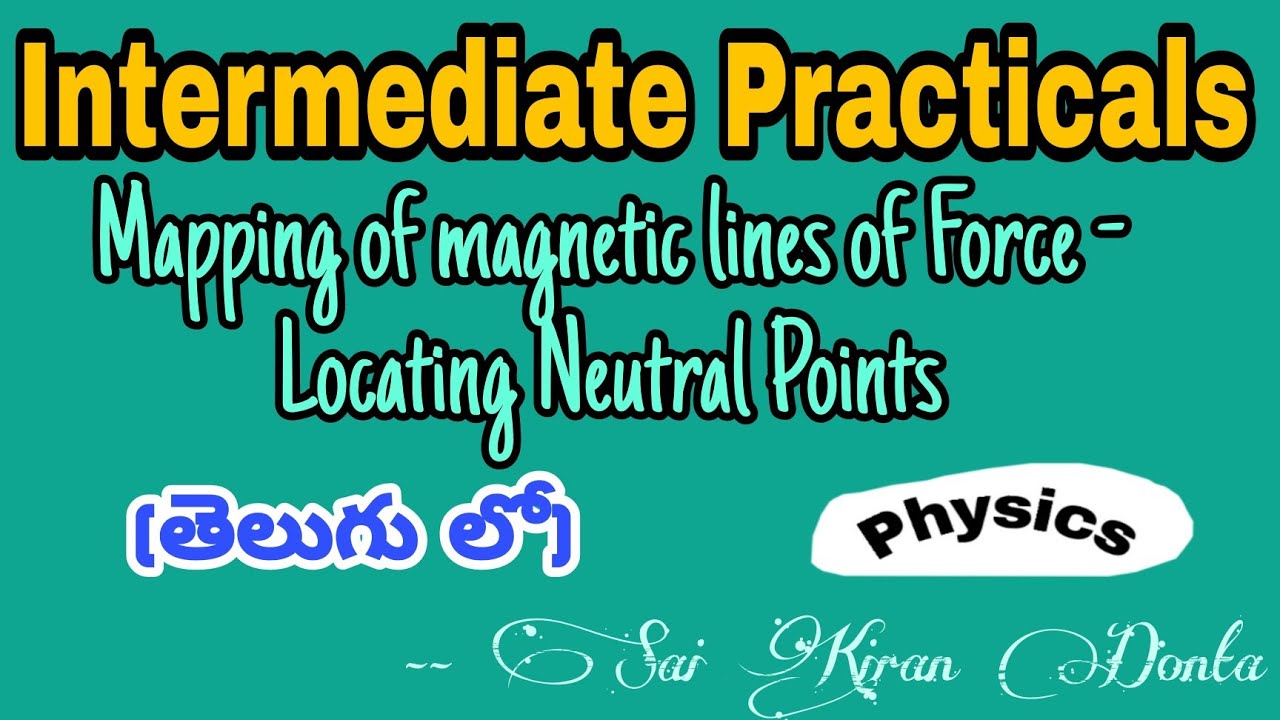 lines of Force Locating Neutral Points Intermediate