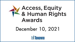 Access, Equity and Human Rights Awards 2021