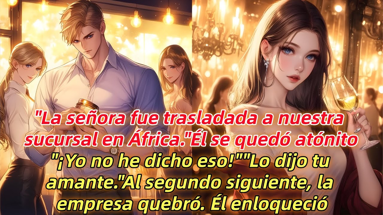 “La señora fue trasladada a nuestra sucursal en África.”Él se quedó atónito: “¡Yo nunca dije eso!”