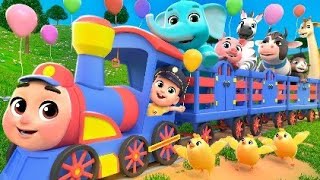 "All Aboard! 🎶 Epic Choo Choo Train Song for Kids - Sing Along & Move Like a Train! 🚂✨"