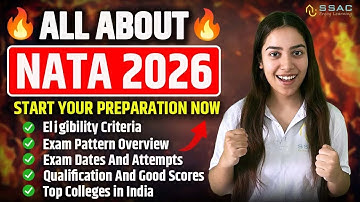 All About NATA 2026 🎯 | Everything You Need to Know!